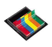 Flags in Dispenser, Five Colors, 75/Color, 375 Flags/Pack