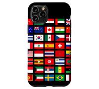 Flags of The Countries of The World Graphic Cool Designs Coque pour iPhone 11 Pro