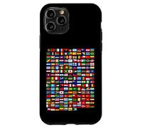 Flags of The Countries of The World Graphic Cool Designs Coque pour iPhone 11 Pro
