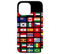Flags of The Countries of The World Graphic Cool Designs Coque pour iPhone 13 Pro Max