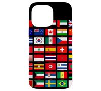 Flags of The Countries of The World Graphic Cool Designs Coque pour iPhone 14 Pro Max