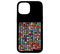 Flags of The Countries of The World Graphic Cool Designs Coque pour iPhone 15