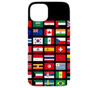 Flags of The Countries of The World Graphic Cool Designs Coque pour iPhone 15 Plus