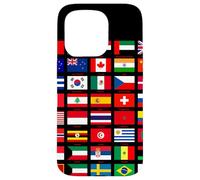 Flags of The Countries of The World Graphic Cool Designs Coque pour iPhone 15 Pro
