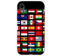 Flags of The Countries of The World Graphic Cool Designs Coque pour iPhone XR