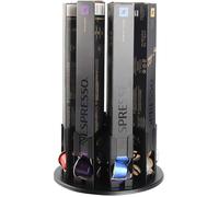FlagShip Porte-capsules Nespresso - Carrousel de rangement pour capsules de café Nespresso,Petit support pour 80 dosettes d'origine