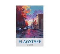 Flagstaff, Arizona，1000 Pièces Puzzle en Bois Créatif Difficile Grand Puzzle Éducatif Anti-Stress Jouets pour Adultes Enfants Cadeau De Divertissement（75x50cm）-GC21