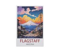 Flagstaff, Arizona,Puzzle pour Adultes 1000 Pièces en Papier Puzzles Jeu Cadeau Accueil Décoratif Mots Croisés(50x70cm)-L2