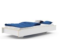 Lit une personne Flai 140x200cm bed edge H 34cm/insertion depth 14cm