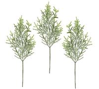 Flair Branches de Sapin artificielles sucrées - Décoration de Noël - Décoration Florale - Branches de Sapin - Branches de Sapin - Décoration Florale - pour Guirlande Vert/Blanc 020944GNW 47x20x5 cm