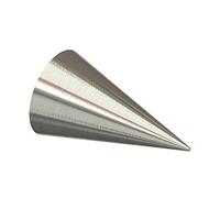 Flair Deco 11012037-0240 Embouts Cône pour Tringle diamètre 20 mm, Acier Inoxydable, Contenu du Packaging Lot de 2