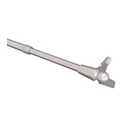 Flair Deco Serrage Barres avec Supports Page 10 mm de diamètre, Extensible 60-80 cm (2 pièces), métal, Gris argenté, 62 x 1 x 4 cm, de 2 unités