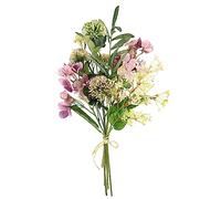 Flair Flower Bouquet de Fleurs artificielles en Alliage et Hortensia - Bouquet de Fleurs artificielles - Branche de Fleurs en Soie - Décoration de Mariage - Arrangements Floraux artificiels