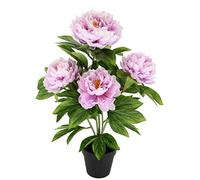 Flair Flower Bouquet de pivoines artificielles - Bouquet de Fleurs artificielles - Décoration de Mariage