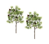 Flair Flower Branche de mélèze - Branche de Sapin - Décoration de Noël - Décoration de Sapin - Décoration de Noël - Tige Artificielle - Décoration AST - Vert Sapin - 37 x 14 x 10 cm