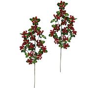 Flair Flower Lot de 2 Branches de Baies 66 cm