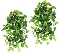 Flair Flower Lot de 2 Mini lanternes artificielles en Forme de Lierre - Décoration Murale - Fleurs artificielles