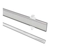 Flairdeco 16071001-0933 Chariots avec Bande Velcro et Lest.-Peut être raccourcie - 90 cm-en Aluminium