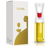FLAIROSOL OLIVIA Vaporisateur d'Huile en Verre 130ml - Technologie de Pulvérisation Continue avec Contrôle des Portions - Polyvalent pour Cuisine, Salades, Barbecues, Vuisson, etc. (Logo Blanc)