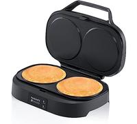 Flama Machine à pancakes 4901FL, 1300 W, 2 cavités, surface antiadhésive, panneau de contrôle numérique