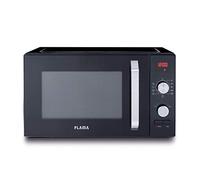Flama Micro-ondes 1837FL, 800 W, 23 L, 9 programmes, contrôle numérique, intérieur antiadhésif, Noir