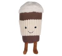 Flamant Jouet Pour Chien Leka Crème Glacée Peluche 11x9x22cm Brun/Blanc