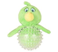 Flamant Jouet Pour Chien Poulet TPR 11x17x17,4cm Vert Qui Siffle Pour Chiens