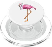 Flamant Mariée Couronne de Fleurs Mariage PopSockets PopGrip pour MagSafe