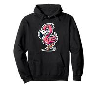 Flamant Mignon Dessin Cartoon Oiseau Sweat à Capuche