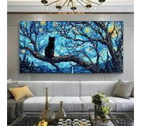 Flamant Peinture par Numero Adulte Paysage Peinture Numero Adulte Enfant,DIY Paint by Numbers avec 40x100cm Toile + Acryliques + Pinceaux + Images de Référence,Decoration Chambre,Cadeau Femme,-fu790u