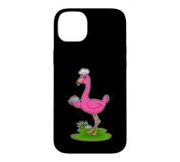 Flamant Rose Cuisinier Cloche Cuisiner Coque pour iPhone 14 Plus