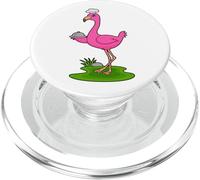 Flamant Rose Cuisinier Cloche Cuisiner PopSockets PopGrip pour MagSafe