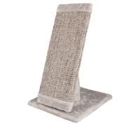 Flamant Rose Grattoir Greta Table Gris Pour Chats Avec Jouet 31x31x47,5 Cm