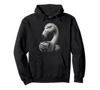 Flamant Rose Humour drôle Flamant Rose Amateur de café Sweat à Capuche