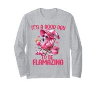 Flamant Rose It's A Good Day to Be Flamazing Femme Manche Longue