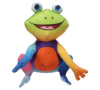 Flamant Rose Jouet Pour Chien Clora Grenouille Vert, NEUF