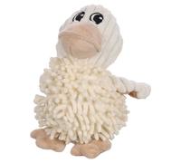 Flamant Rose Jouet Pour Chien Flufa Canard Beige 21x15x18 Cm Avec Squeaker