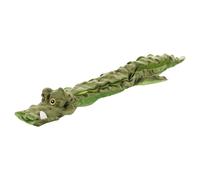 Flamant Rose Jouet Pour Chien Ruben Crocodile Squeaker Vert Foncé 20x60 Cm