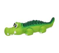 Flamant Rose Jouet Pour Chien Sundo Crocodile Vert 11,3x34cm Avec Siffleur