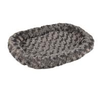 Flamant Rose Lit Pour Chien Cuddly Plat Gris 48x37x7 Cm Antidérapant Peluche