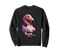 Flamant Rose Maître De Karate Inspirant Sweatshirt