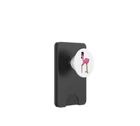 Flamant Rose Retraité Canne PopSockets PopWallet pour MagSafe