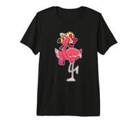 Flamant Rose Sac à Main T-Shirt Haut de Gamme