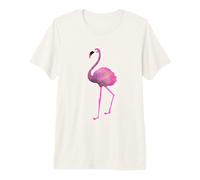 Flamant Rose - Summer Holiday Pink Bird Edition T-Shirt Haut de Gamme