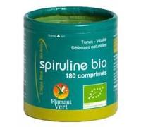 Flamant Vert Spiruline Bio 180 Comprimés de 500 mg - Boîte 180 comprimés