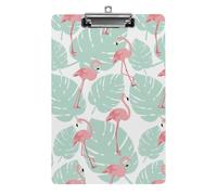 Flamants Roses Presse-Papiers Avec Pince A4 Porte-Formulaires Clipboard Pour Papier Documents