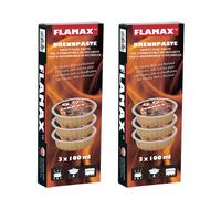 Flamax Pâte À Brûler Sécurisée 2 X 3 Tiges De 100Ml Pour Fondue, Wok Et Réchaud