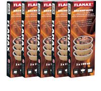 Flamax Pâte De Sécurité 5 X 3 Tiges De 100Ml Pour Fondue, Wok Et Réchaud