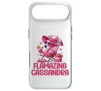 Flamazing Cassandra Flamant Rose Tropical Beach Scène Femme Coque pour iPhone Air