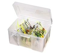 Flambeau Outdoors 00330 Boîtes à matériel Mixte, Transparent, 6 7/16 x 4 5/8 x 4 1/8 inch